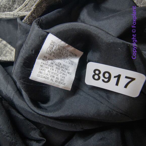 Sigrid Olsen suit 90% linen jacket with matching pants, women size Petite 10 - Picture 15 of 16